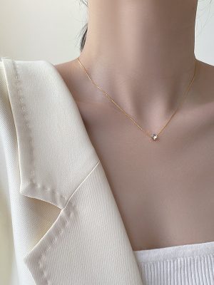 Alphabet Pendant Necklace