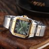 Square Leather Watch
