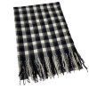 Classic double-sided jacquard scarf 40*180cm